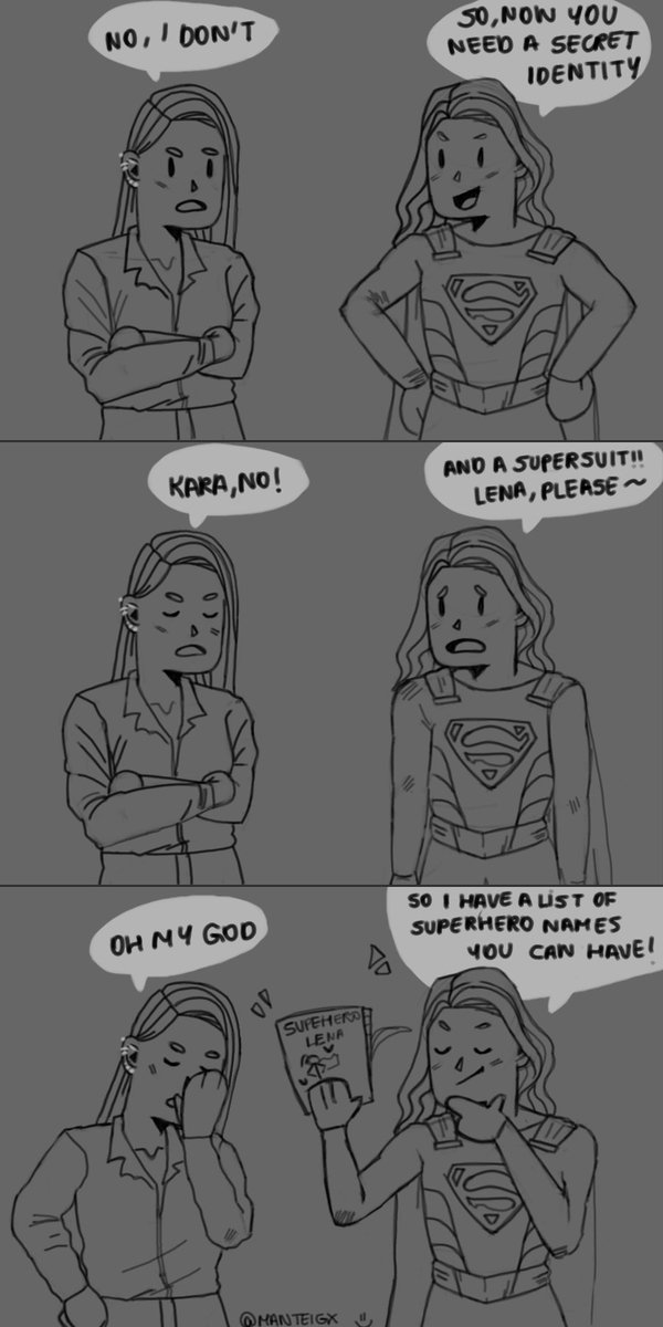manteigx's tweet photo. lena eventually got a superhero name of course (she can't say no to kara )ππ
#Supergirl #SUPERCORP #SupercorpEndgame #supercorpArt https://t.co/H4yKHceOWM