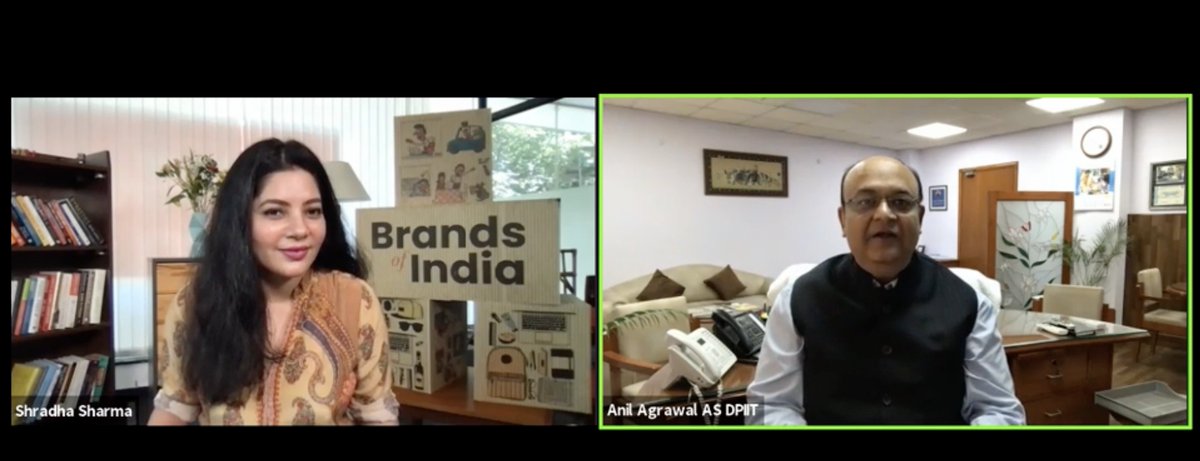 Digital Infra is reaching to each and every door in the country to empower home grown brands shares @anilarch from @DIPPGOI  at @YourStoryCo  #Brandsofindia

@SharmaShradha