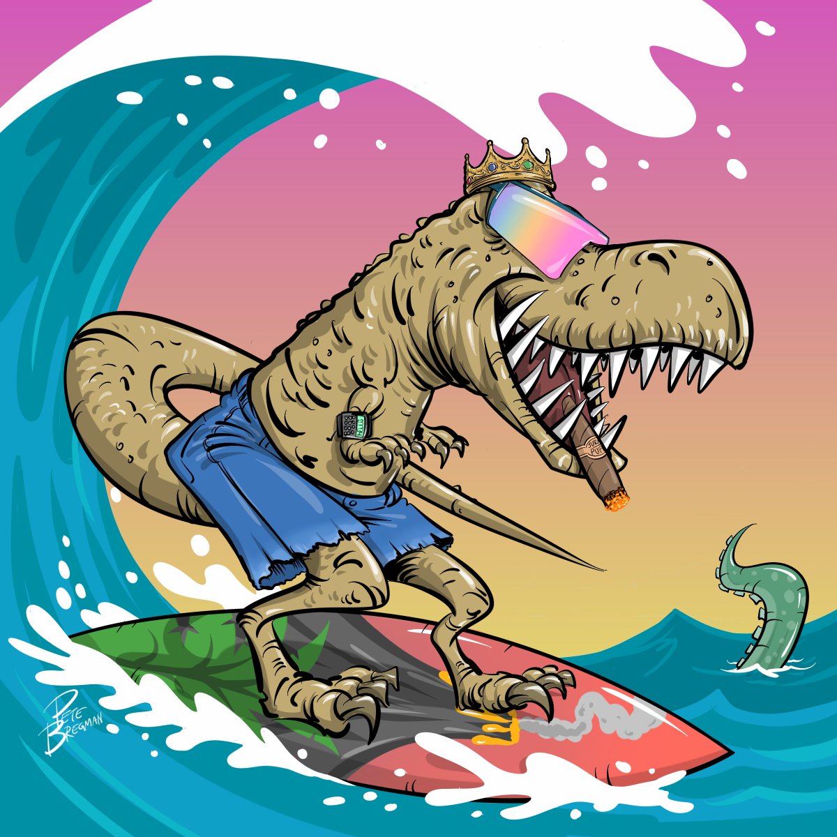 surfosaurs's tweet photo. 🦖🦖🦖 Inaugural Giveaway 🐎🐎🐎

Surfosaurs is teaming up with ESTR to give away our first Surfosaur NFT (pre mint).. in addition to a UUU @zed_run horse!!

1. Retweet
2. Follow us + @teamelsegundo 
3. Tag 2 friends

Winner will be selected 24 hours from now, 9:50pm PST https://t.co/YzJYatljEm