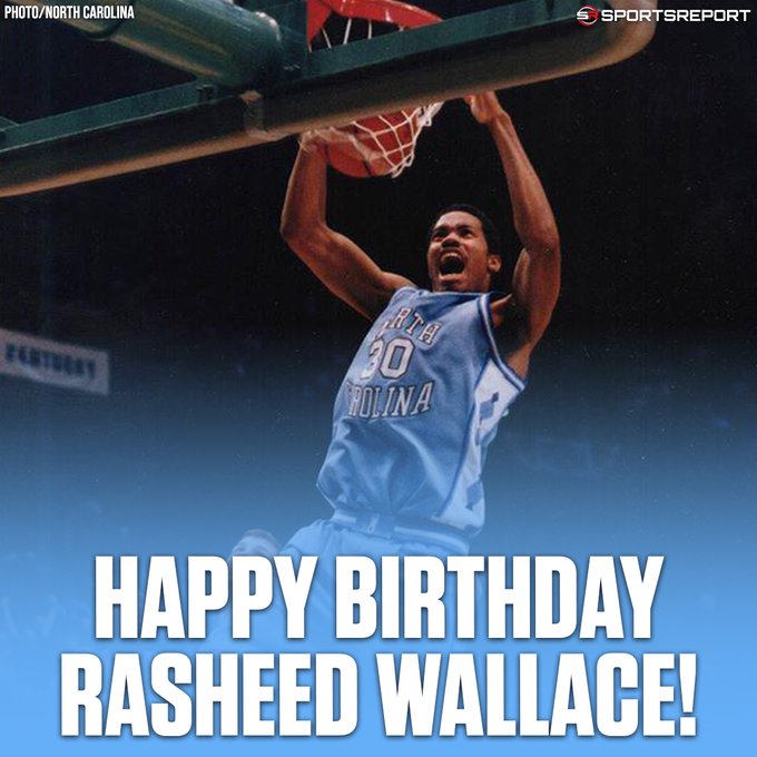 Happy Birthday to great, Rasheed Wallace! 