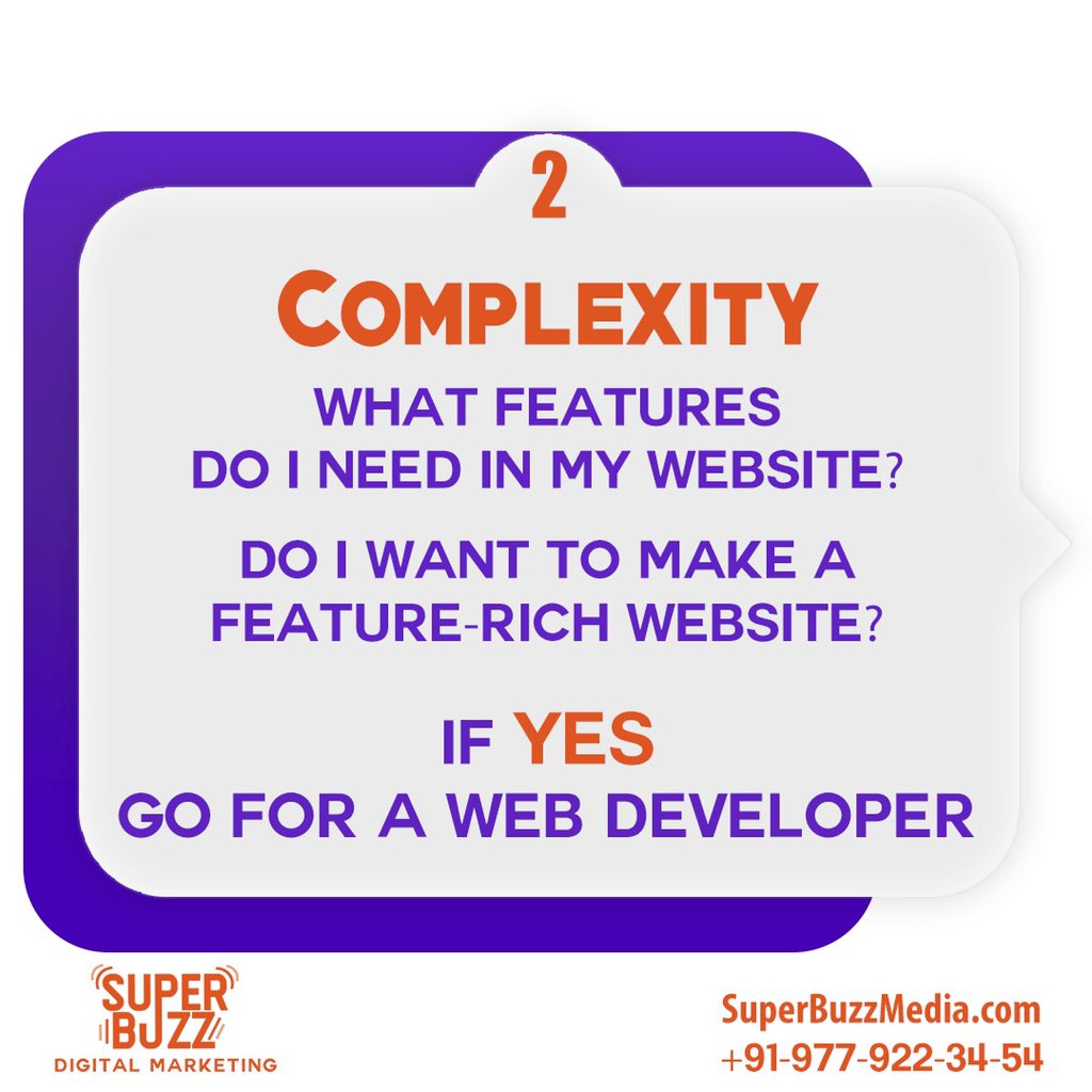 One of my clients asked me the other day "I can create my website my self...
Full post on Facebook facebook.com/11413801336045…

#Website #websitedesign #web #websitedevelopment #websitedeveloper #webdeveloper #webdevelopment #tipsandtricks #webagency #webdesigningservices #SuperBuzz
