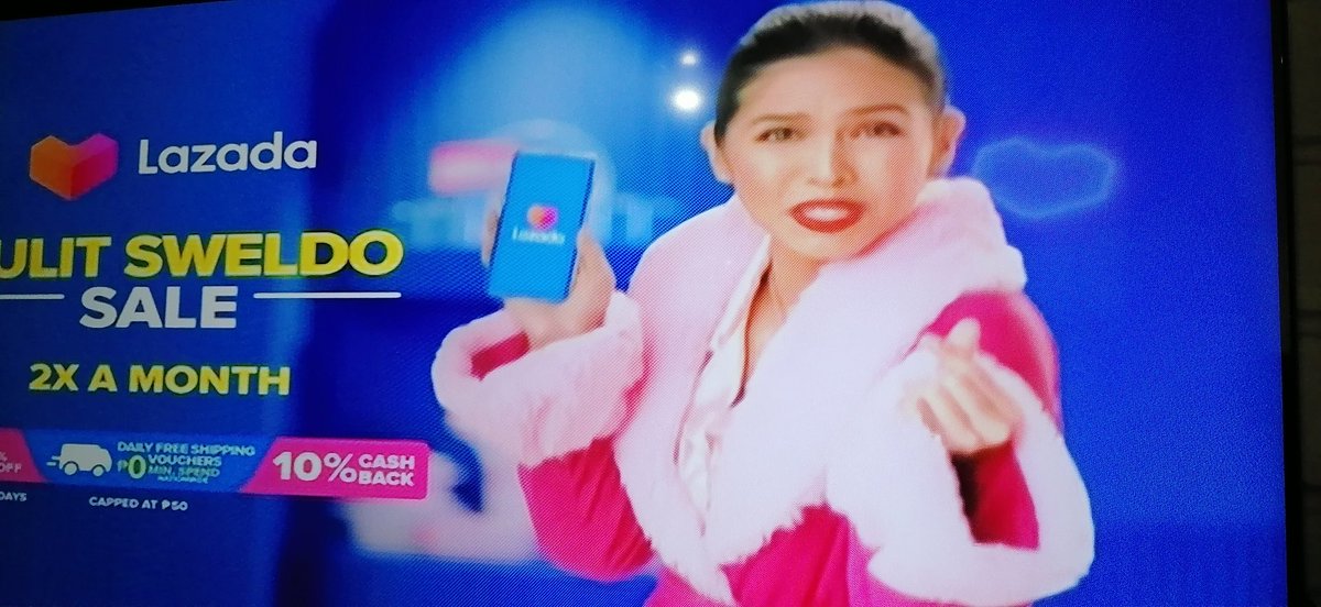Another check out for today.

MAINExLazada SulitSweldoDay3 #MaineMendoza <a href="/mainedcm/">Maine Mendoza</a>