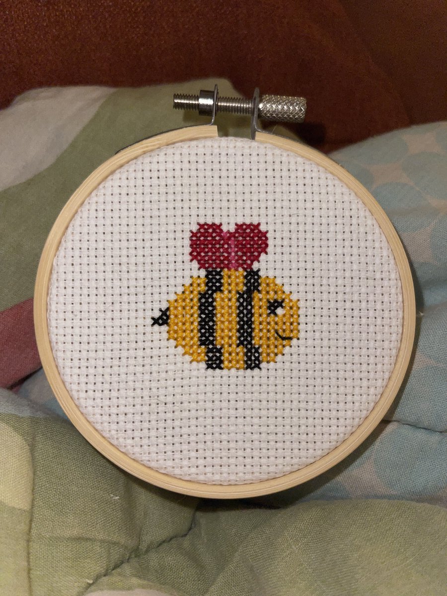 Made Mela a baby bee!