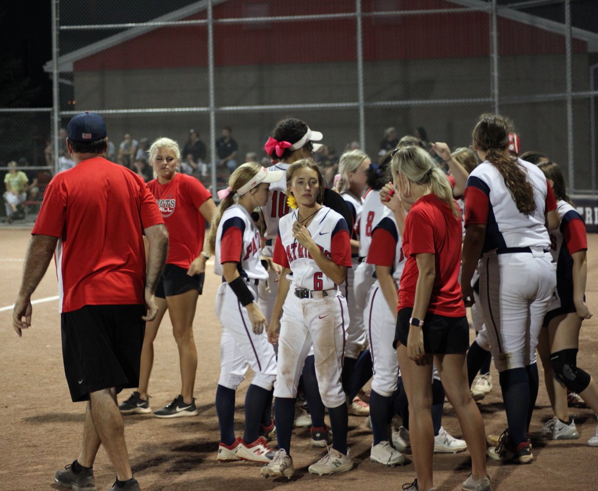 blu_ron's tweet photo. @MSPatriotsSB This scrappy team is a swing away from doing big things in the post season, trusting the process... came up short by 2 to a solid Gretna Team. #AlwaysProgressing https://t.co/83HPv0alCp
