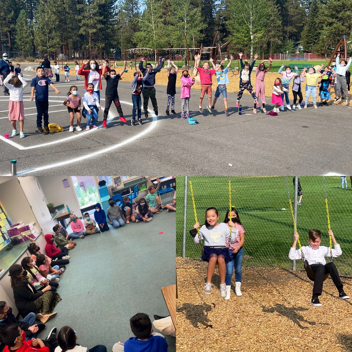 Our hearts are full. Kids are back in school!💙💛 Nuestros corazones están llenos. ¡Los niño(a)s están de regreso en la escuela!💙💛 #firstdayofschool #bijoupride #weareLTUSD