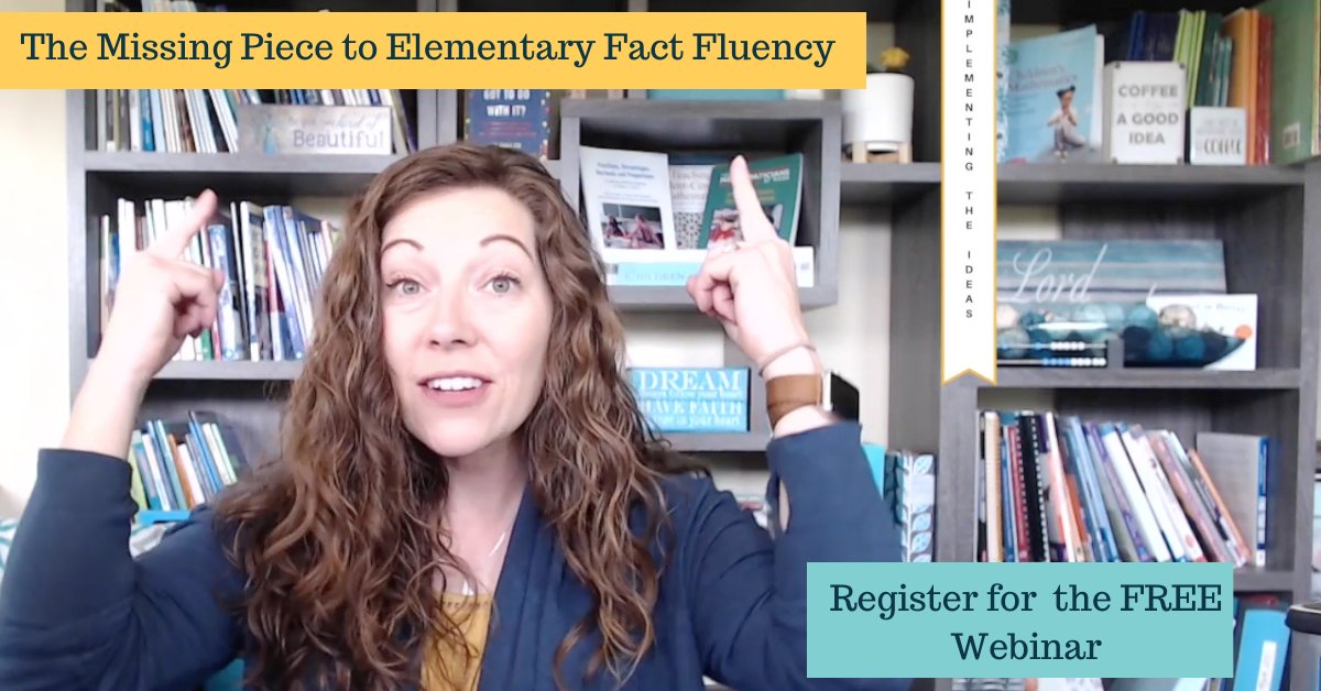 BuildMathMinds's tweet photo. A big math concern educators have is helping kids get fluent with their + &amp; x facts.  Fluency instruction isn’t just about helping kids get faster.  It’s about so much more than that.  Free, live webinar about The Missing Piece to Elementary Math Fluency https://t.co/UEyDHXut7h https://t.co/fsDmQrzO2m
