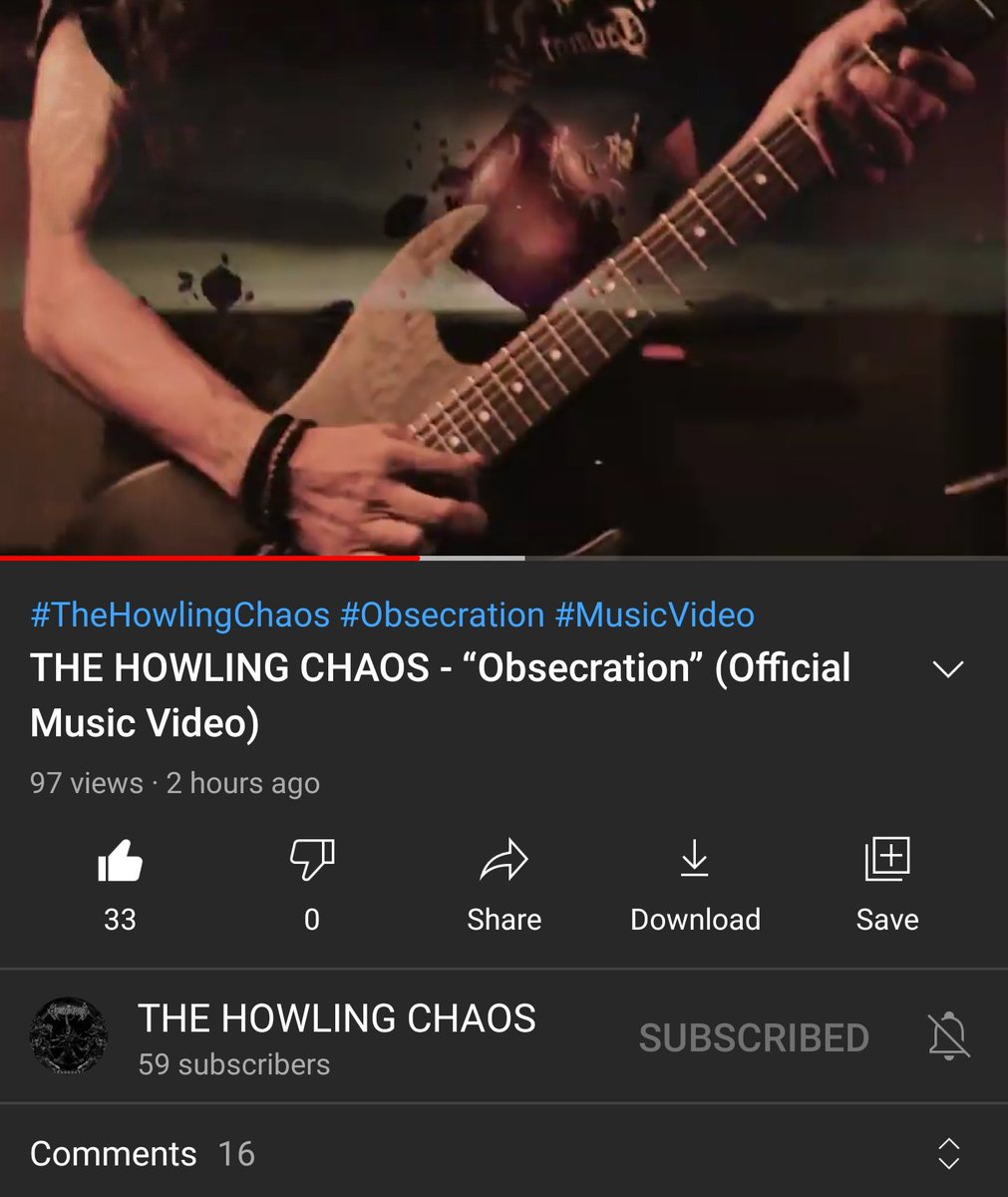 TheHowlingChaos's tweet photo. The Howling Chaos is thrilled to finally share the music video for "OBSECRATION" with you! 

Iä Iä Shub-Niggurath! 

RT &amp; Subscribe to our channel!

#THC #TheHowlingChaos #OfficialMusicVideo #MalaysianBlackenedDeathMetal
#YouTube #Lovecraft #ShubNiggurath

https://t.co/53k2Uxv8RI https://t.co/od6XKtvtrl