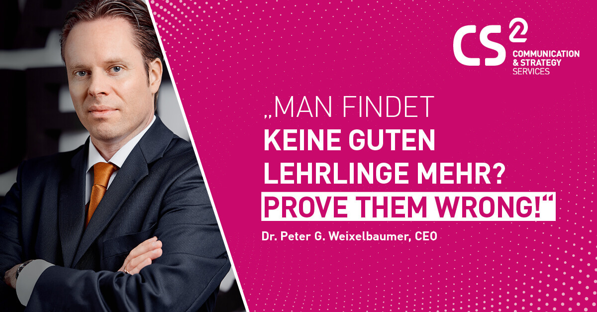 So folks: Prove them wrong! :)
#warfortalents #employerbranding #azubis #lehrlinge #cs2