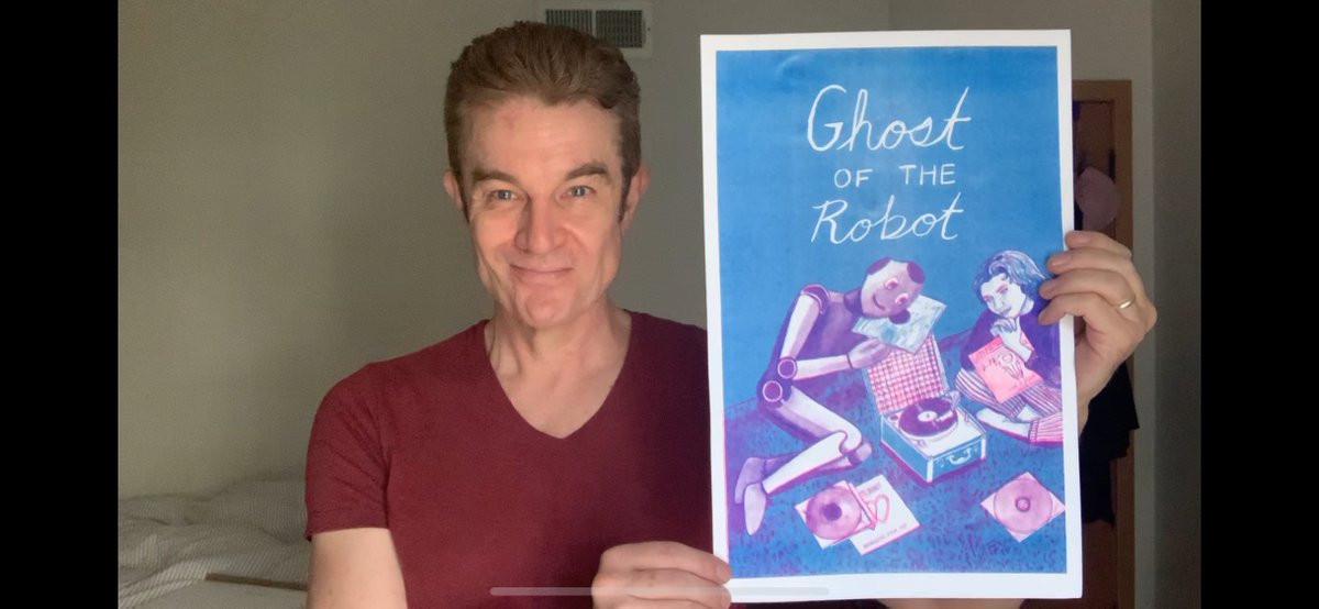 jamie_marsters's tweet photo. Pic of the Day: @JamesMarstersOf sharing a look at the @GhostoftheRobot limited edition poster 2020
#JamesMarsters #GhostoftheRobot #IHaveOneOfThese #ItsSoCute #Also #ShockHorror #JamesIsWearingColour #JamesIsWearingRed #JamesIsARedShirt #Uh #MaybeHeShouldTakeItOff #ForReasons https://t.co/SWxZ42SlUl
