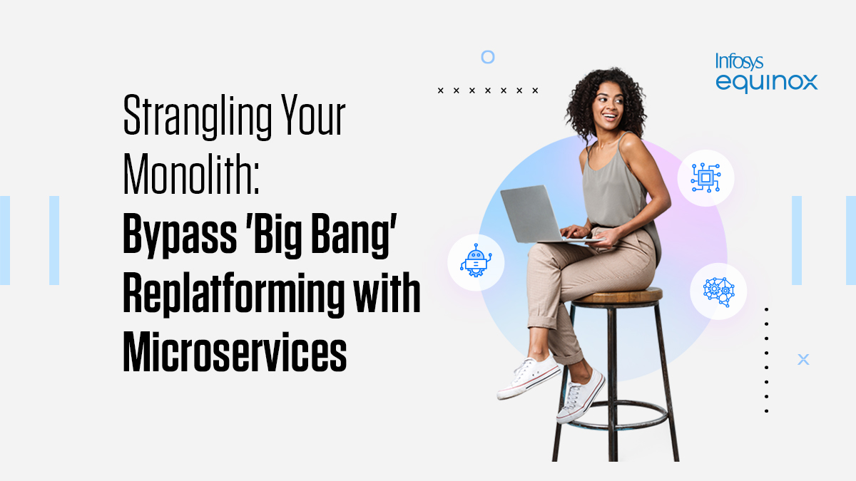 infosysequinox's tweet image. Legacy technology could hinder progress rather than help.  Read how businesses should adapt the #StranglerPattern to migrate to an #agile, modular, and #microservices-based architecture. infy.com/3zdqpiB #HumanCentricCommerce