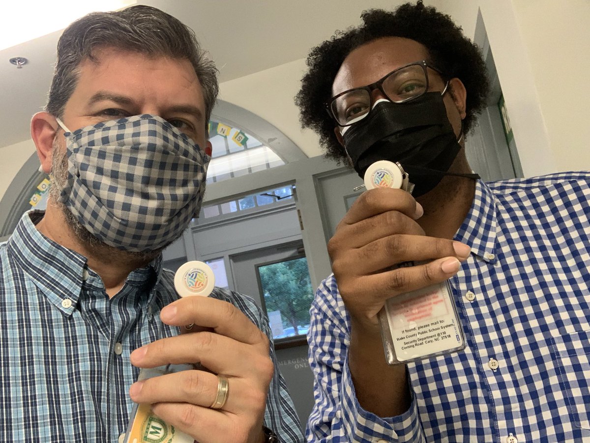 MurrayWYMLA's tweet photo. Mr. King and I got our swag! @WakeBoysLead #jointhedivision #wcdpap https://t.co/njUNKPPWR6