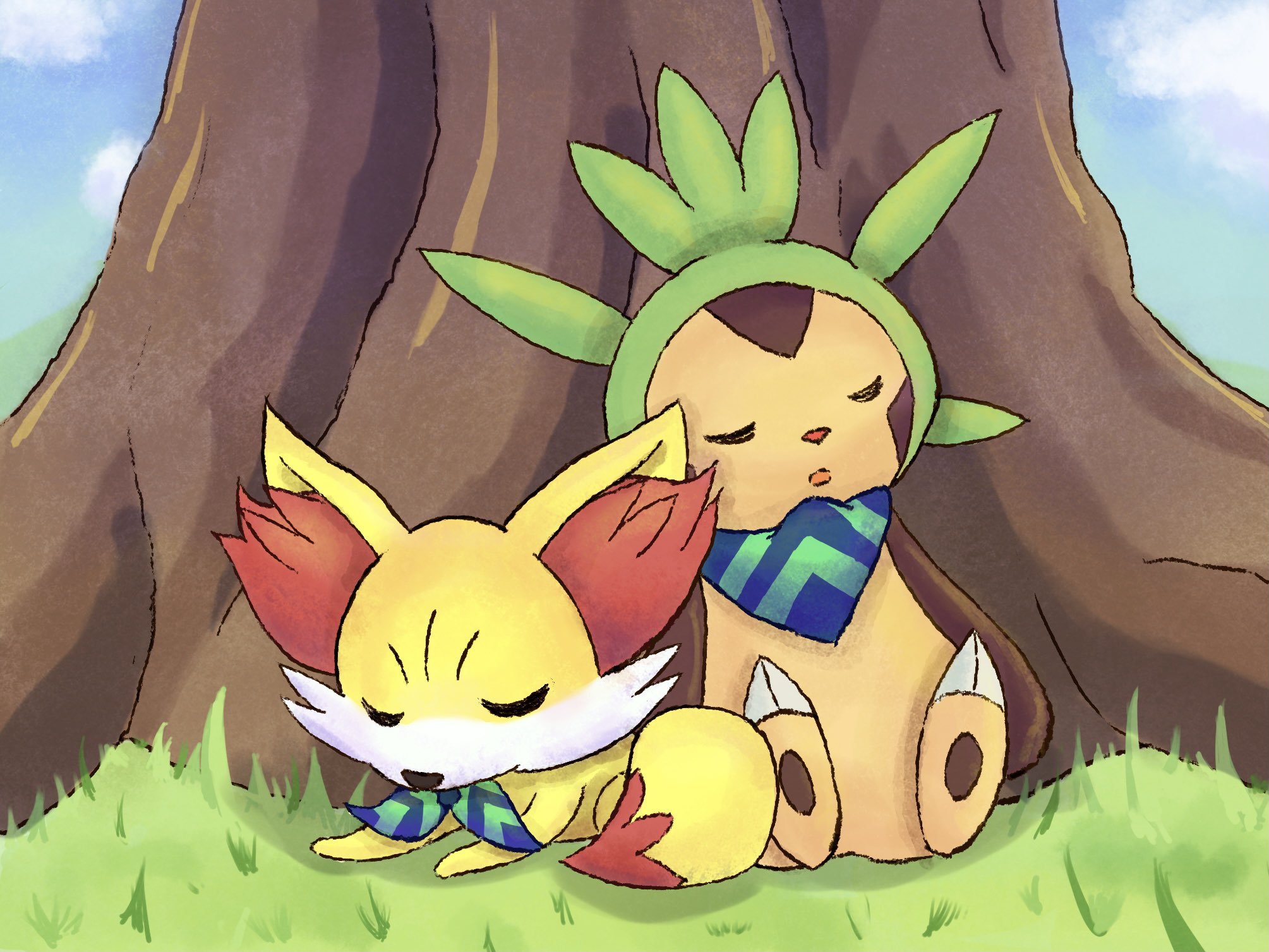 ナバン ポケモン超不思議のダンジョン6周年おめでとう パートナーが超かわいいゲームだと思ってます ちょっとウザくて でもとってもとってもかわいい良い子なんだ イラスト ポケモン超不思議のダンジョン6周年 超ポケダン6周年 T Co