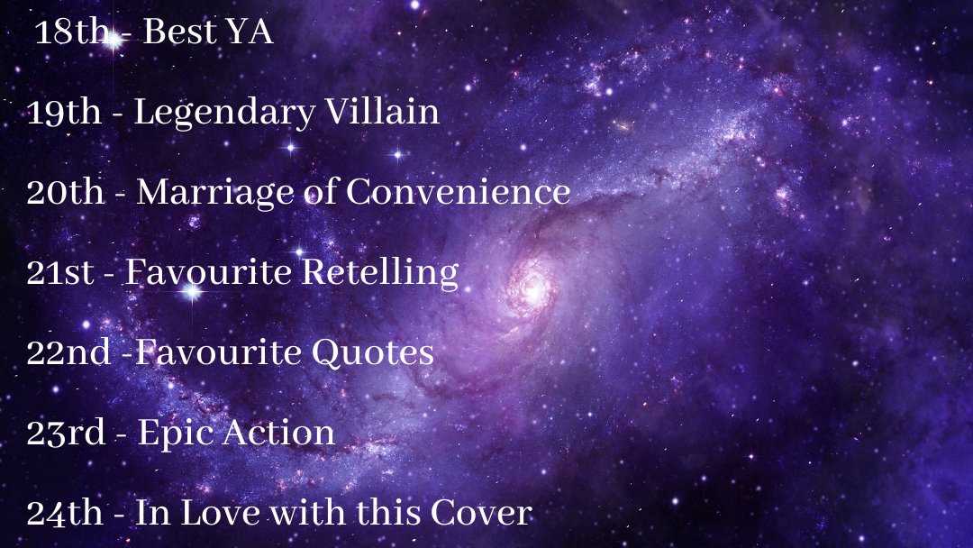 SFFRomCast's tweet photo. Our #bookstagram challenge continues this week the prompts below.
We'd love you to join in the fun over there by following us at https://t.co/1MqvYJZTrl
and adding #SFFRomFest so we can see your favourite books and characters and tropes within SFF Romance! https://t.co/K1DY4ngKxf
