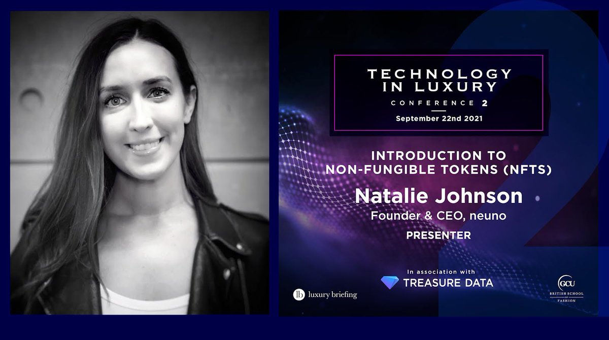 On Wednesday 22nd Sept, our founder will be a guest speaker for the second <a href="/LuxuryBriefing/">Luxury Briefing</a> and <a href="/BSoF/">British School of Fashion</a> Technology in Luxury Conference in association with <a href="/TreasureData/">Treasure Data</a>. Tickets are free, register your interest, please follow this link: bit.ly/3nEXJgm