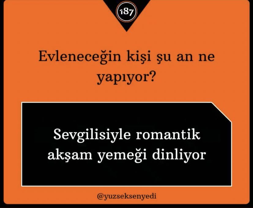 ay galiba biz evlenemiyoruz ya