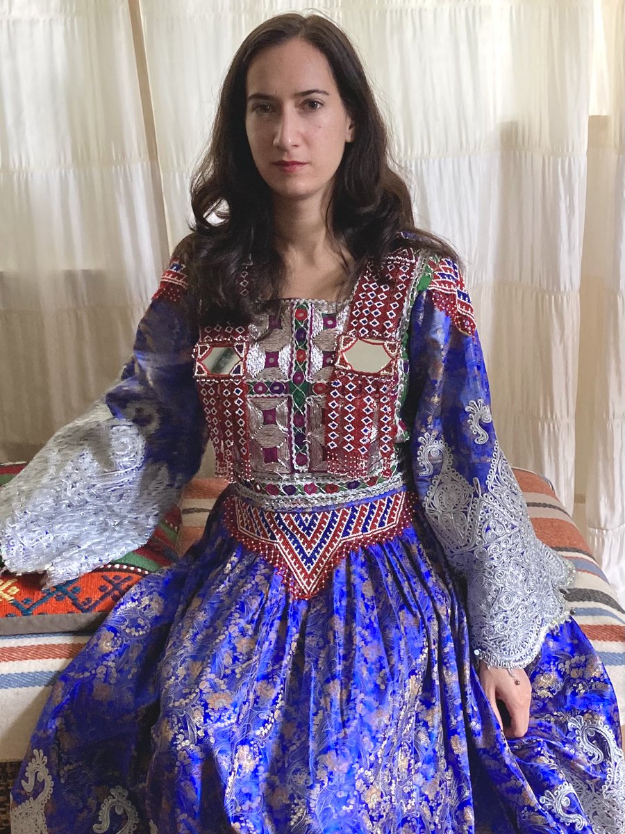 This is Afghan culture and this is me wearing a traditional Afghan dress 
@RoxanaBahar1 
#DoNotTouchMyClothes 
#AfghanistanCulture 
#FreeAfghanistan