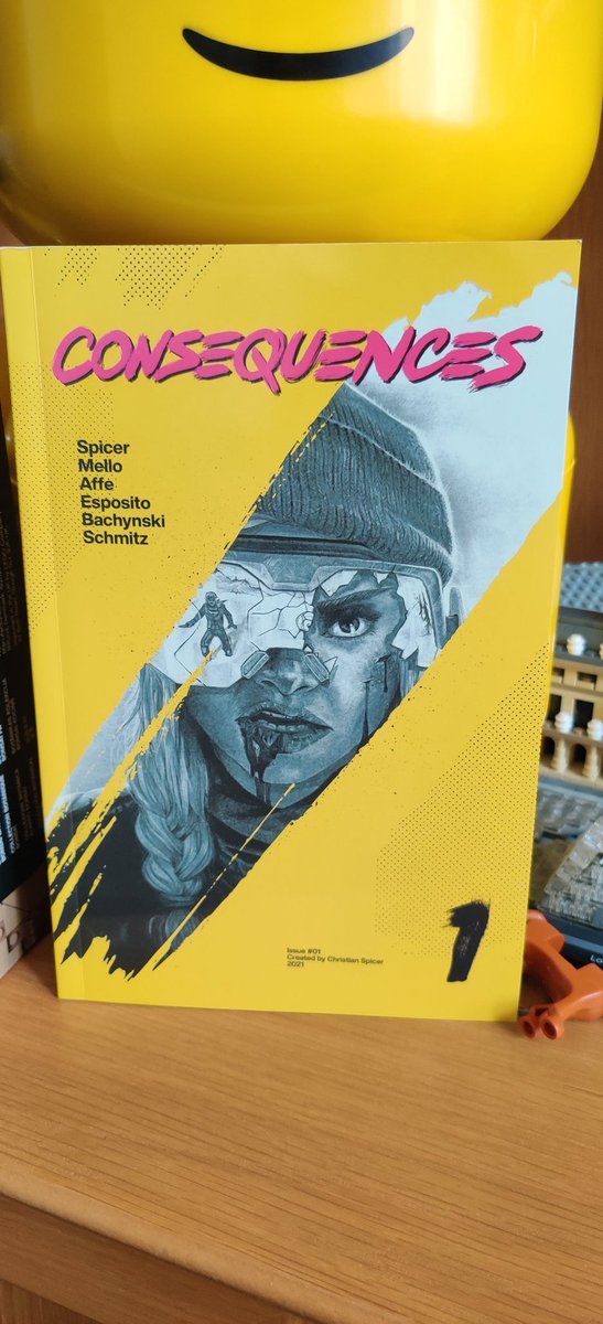 Chris Haggan (@mrchris2000) on Twitter photo Hey <a href="/spicer/">Christian Spicer</a> it has arrived in London!
Looking forward to reading this after work, had a quick flick through and the art looks great! Hey <a href="/spicer/">Christian Spicer</a> it has arrived in London!
Looking forward to reading this after work, had a quick flick through and the art looks great!