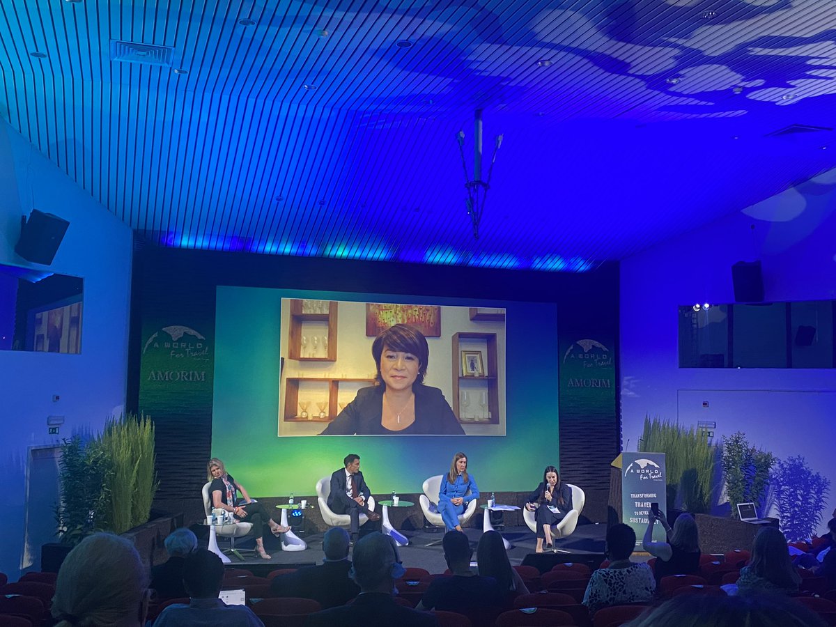 travelresilient's tweet photo. “Destination marketing is now government to government” - Liz Ortiguera, the new CEO of @PATA_HQ provides her insights on industry reorganisation in relation to sustainable tourism. 

Watch live: https://t.co/CmcqULj94Q

@aworldfortravel #awft21 https://t.co/JlLYgmpjVq
