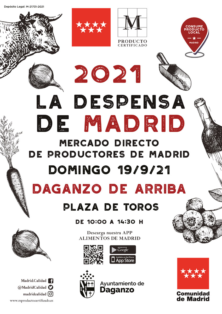 QUESOS CAMPO REAL @quesocamporealoficial CARNICERÍA ALICIA TABERNERO @ganaderaaliciatabernero PRODUCTOS JESUS, CERVEZAS ENIGMA <a href="/CervezasEnigma/">Cervezas Enigma</a> VINOS JEROMÍN #Vinos #Jeromín y GARBANZOS JUAN FÉLIX @garbanzosjuanfelix nos acompañaran en #LaDespensaDeMadrid de Daganzo de arriba