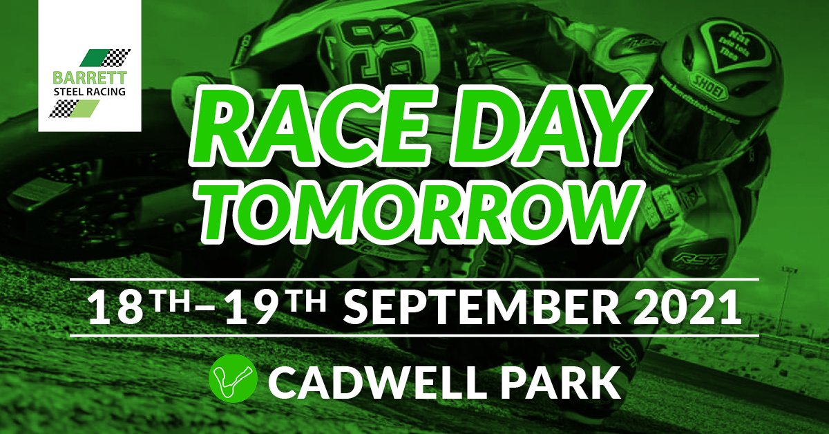 Today the team will be travelling down to <a href="/CadwellPark/">Cadwell Park</a>.

It's not too late to purchase tickets for this weekend. Ticket sales close today at 4:00pm. All the support we can get makes a difference! cadwellpark.msv.com/CP-21-NOLIMITS…