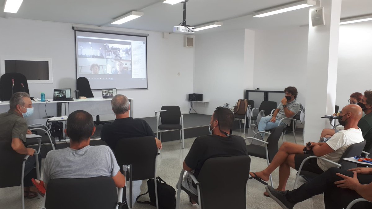ICATMAR1's tweet photo. Comencen els preparatius de la campanya #garotes 21-22. La Comissió de Seguiment es reuneix a @AjPalamos per acordar els permisos, per conèixer de l'estat de les poblacions i saber els requisits higiènics. Juntes gestionem els recursos @agriculturacat @ceabcsic
@Tecnoambiente_ https://t.co/wDTsfeWrRX