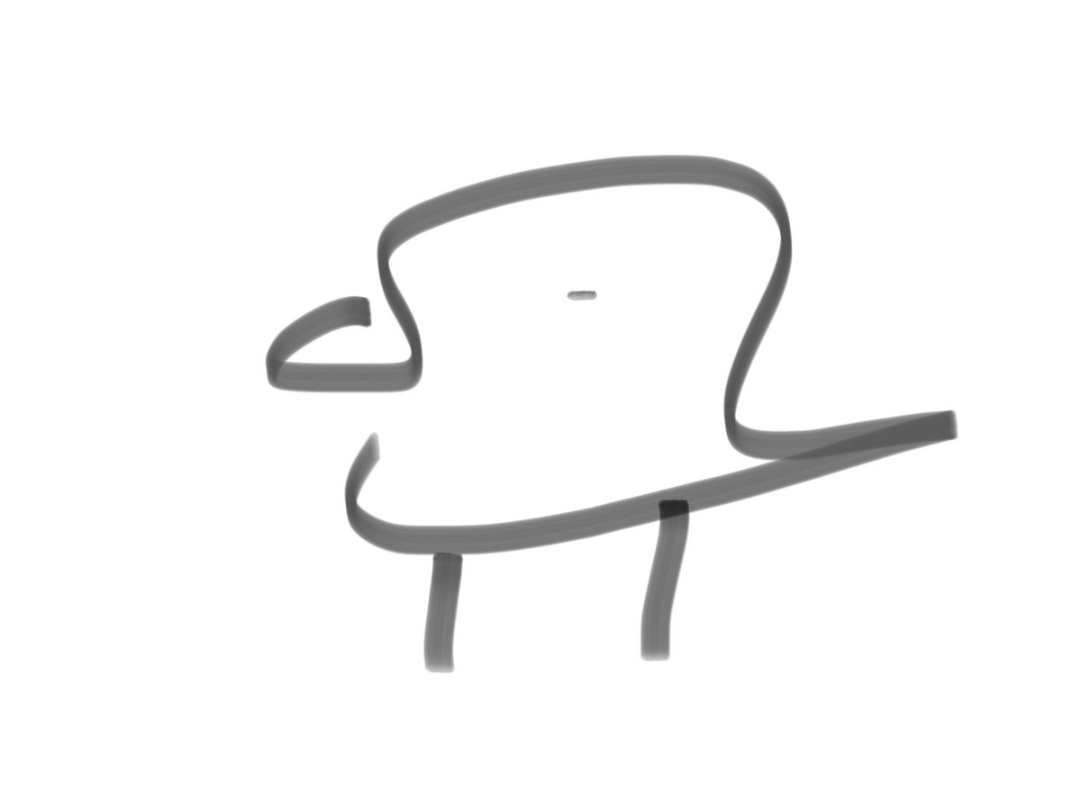 #少ない線でどれだけかわいく描けるか選手権 