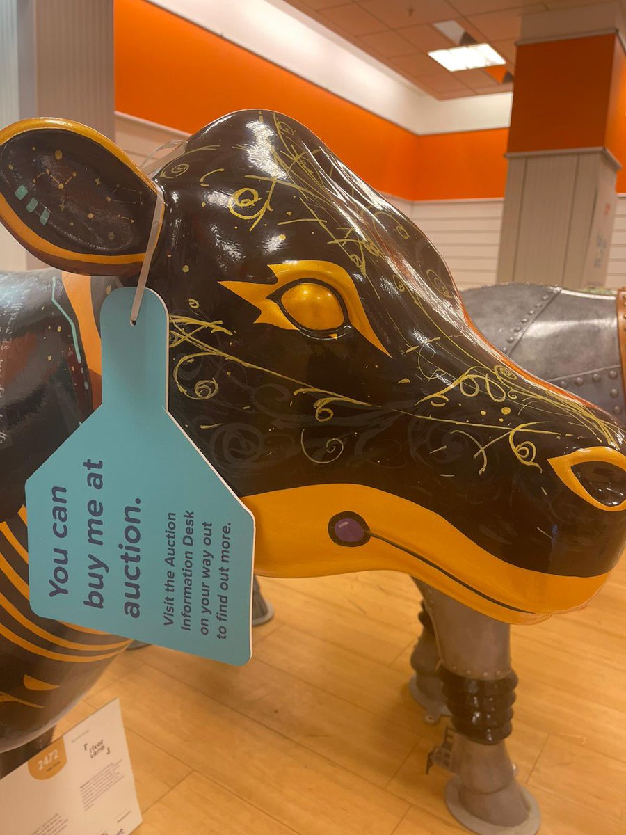 BreakTrailCambs's tweet photo. The Farewell Event is open and for all the details visit our website homepage. 49 cows to see, meet the team &amp; our sponsors Xaar who are 3D printing too! We are at @thegraftoncambs for @break_charity so book your space or try on a walk in ticket until 19 Sept. #CowsAboutCambridge https://t.co/pPgcEK9NyJ