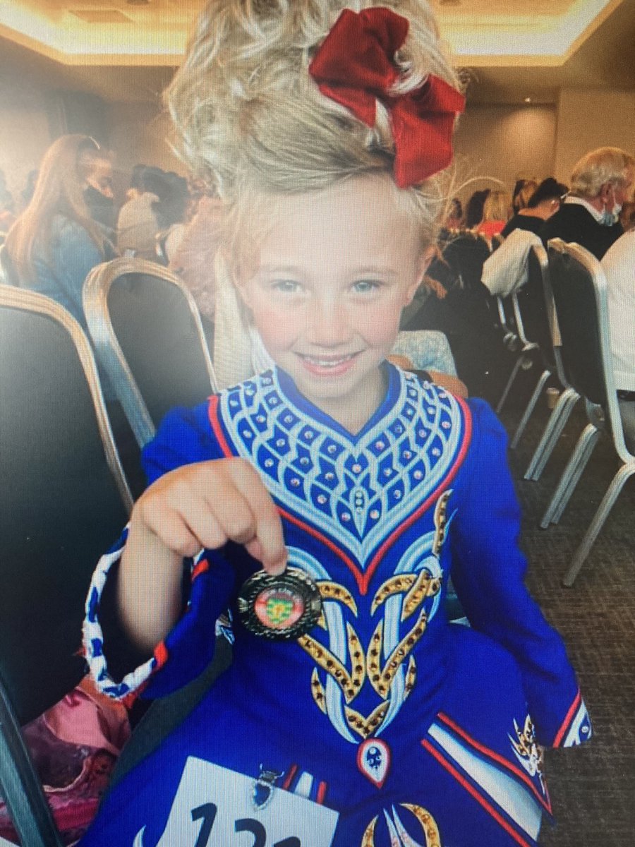 St_Thomas_ERC's tweet photo. Just check out these fab sisters and their out of school achievements. Modelling and winning medals for Irish Dancing. We are so very proud of them. Good luck this weekend for the competition in Manchester. 🇮🇪 💃 https://t.co/RjdYrc9Pc1