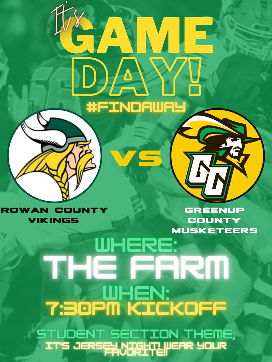 Get down to #TheFarm tonight!!

<a href="/GreenupSports/">Greenup Sports</a> <a href="/pep_co/">The Legion ft. Greenup Co.</a> <a href="/gchs_council/">GCHS Student Council</a> <a href="/GreenupSchools/">Greenup County Schools</a> <a href="/Barstoolgreenup/">Barstool Greenup</a> <a href="/TrayseaMoresea/">Traysea Moresea</a> <a href="/GreenupJfl/">Greenup JFL</a> <a href="/GreenupCheer/">GCHS Varsity Cheer</a>