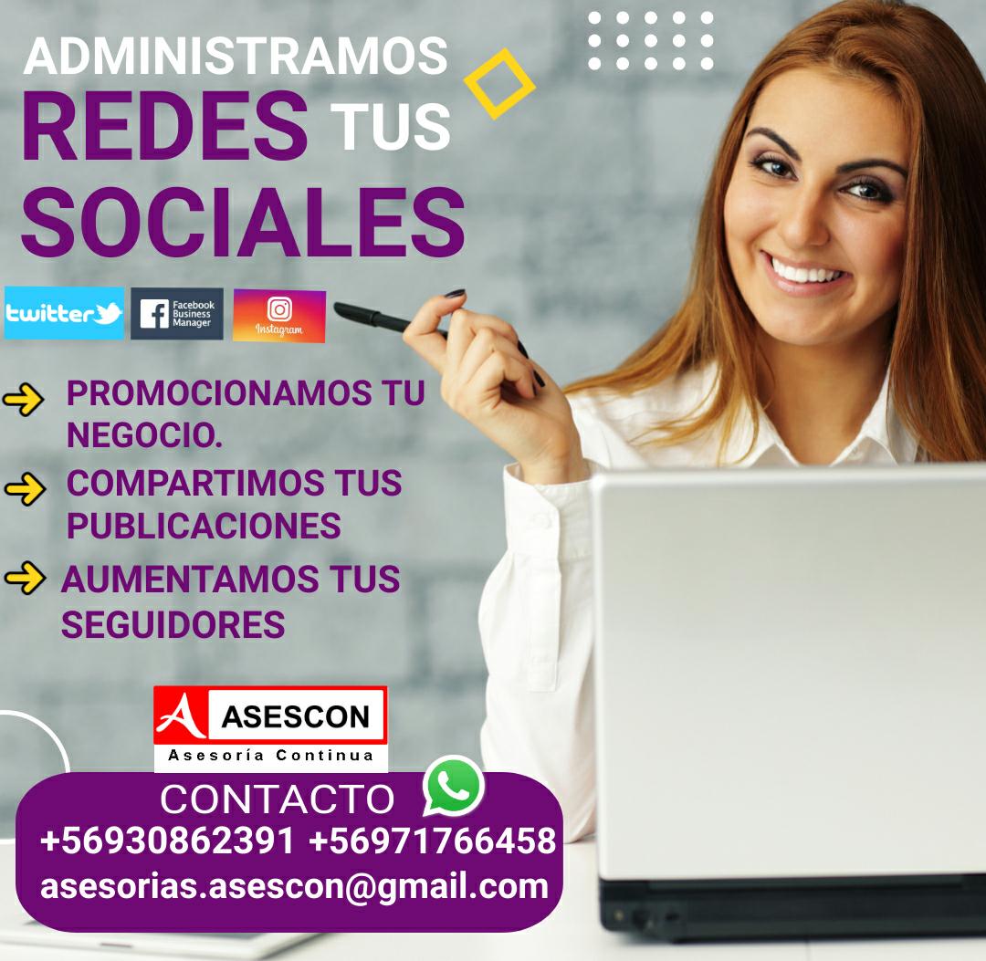 asesconspa's tweet photo. Promocionamos tu emprendimiento o negocio por ti en redes sociales 🖥️📊📲

Consultas 📞 +56 9 30862391 o +56 9 71766458

#puertomontt #santiago #chile #asescon #marketingdigital #marketingonline #marketing #facebook #instagram #Twitter #temuco #concepción #aysen #chiloe #loslagos https://t.co/PyihckIta3