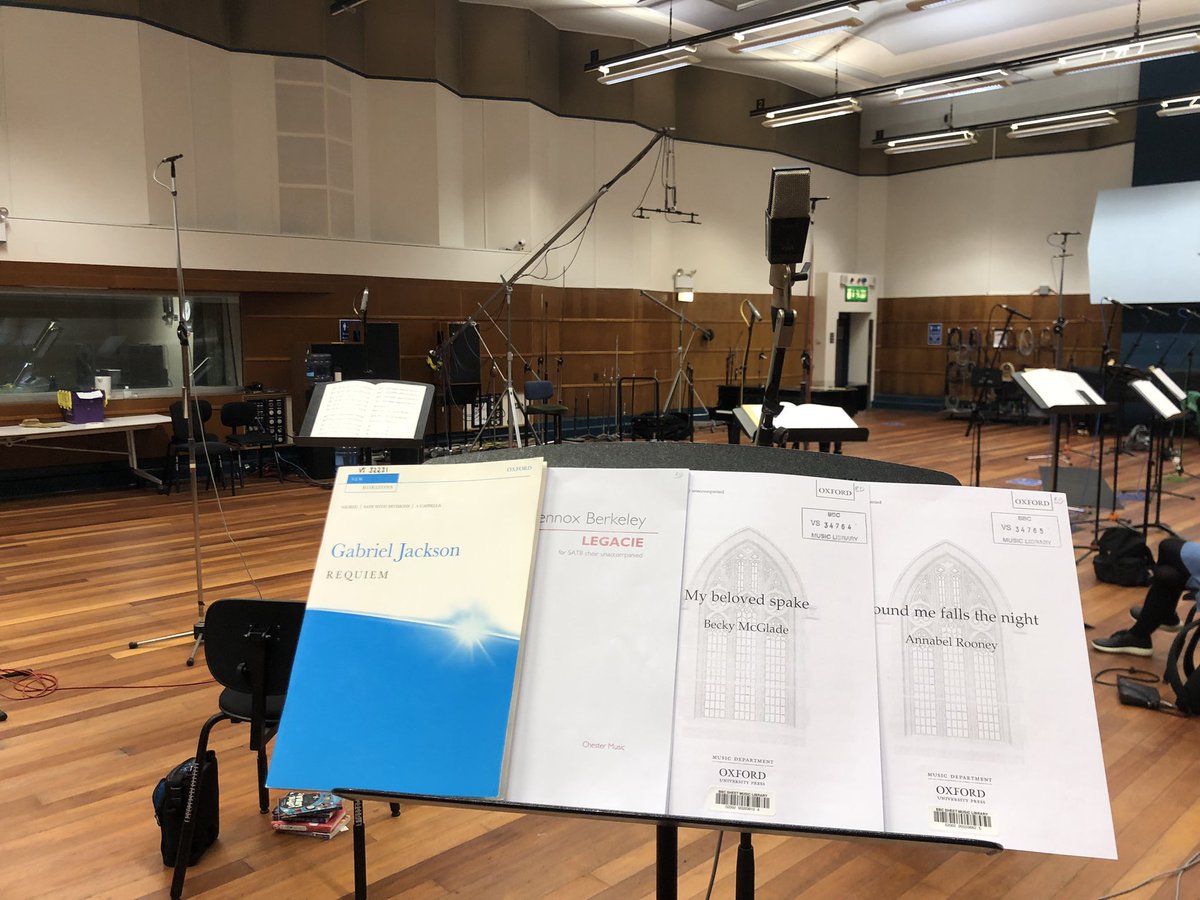 Lovely to be in with the <a href="/BBCSingers/">BBC Singers</a> for a few days recording music by @gjackson3 <a href="/lennox_berkeley/">Lennox Berkeley</a> #BeckyMcGlade &amp; #AnnabelRooney. <a href="/MaidaValeMuso/">MaidaValeStudios</a>