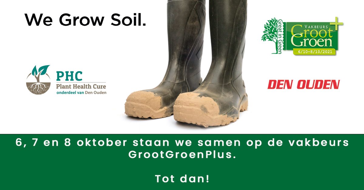 "Met welke producten kan ik mijn voedingsbodem gezonder inrichten? Hoe versterk ik de plantgezondheid?" Op de GrootGroenPlus vakbeurs kunnen onze experts hier alles over vertellen!

Kom je ons bezoeken? Je kunt ons vinden bij stand G016.
Meld je hier aan: bit.ly/3nI9e6G