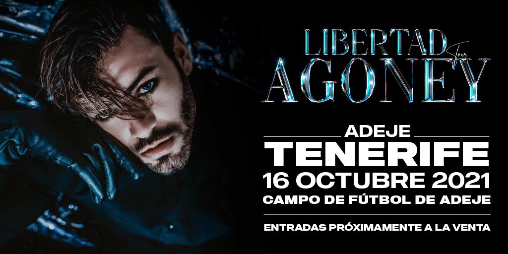 Agoney's tweet photo. Este año celebro mi cumpleaños a lo grande y en mi tierra!! TENERIFEEEEE VAMOS A LIARLAAAAAAAAA!!!! Y de paso, lo grabamos 😜 https://t.co/DotJDwv4tq