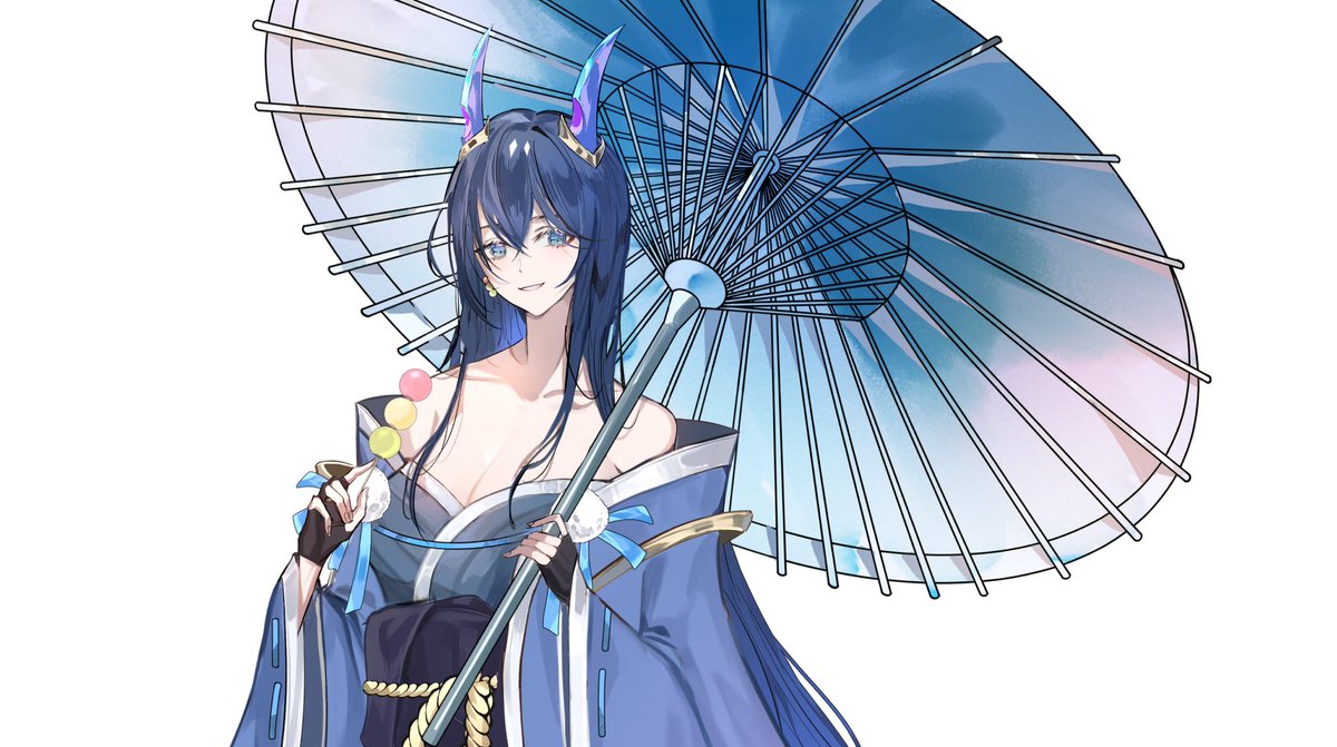 Ara Ara. If you give me offerings, perhaps I will allow you to stare at me 💙😉
🎨: Siiv-Siiv
#MochivoryART