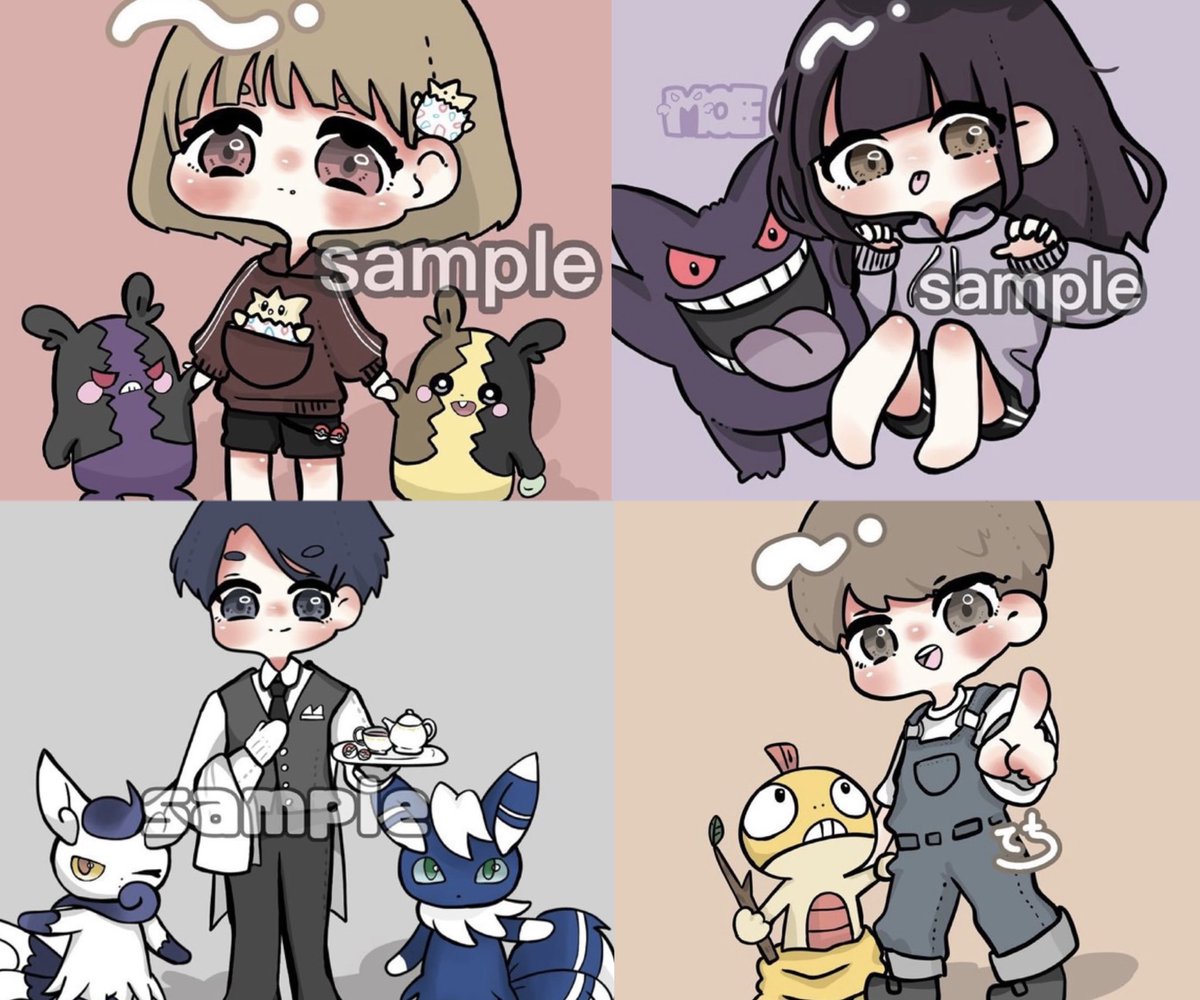 ট ইট র こむぎ アイコン有償依頼 今まで描いた ポケモン オリキャラ依頼 可愛いが沢山詰まってて本当にもっともっと色々なものを描いてみんなを喜ばせたい 現在納品にお時間頂きますが予約はできるので是非dm来てください ポケモン ポケモン