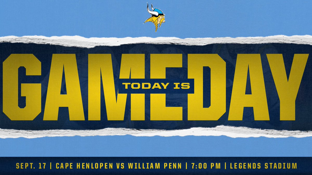 #GameDay
Time to right the ship and get back on track!
#CapeProud