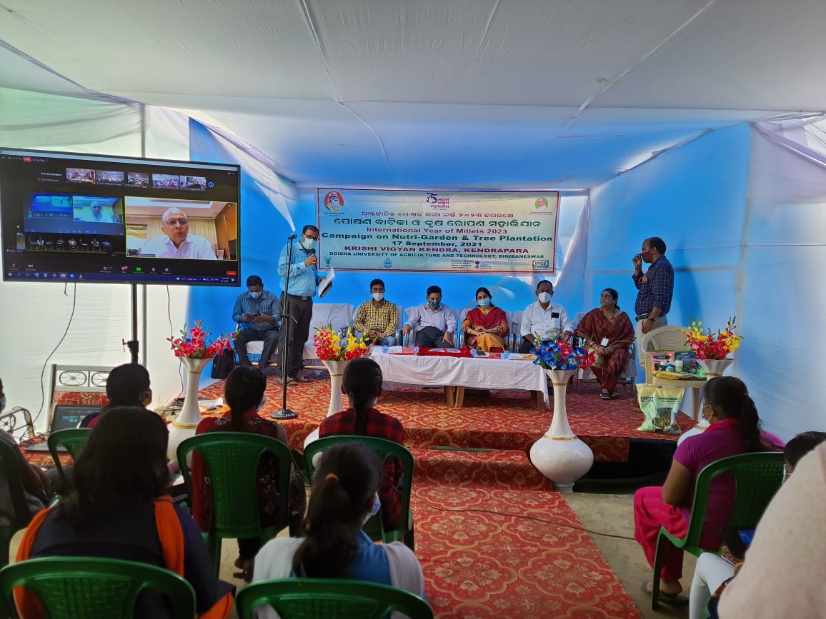 tapas4237's tweet photo. #POSHANMaah2021 #Millets #InternationalYearOfMillets2023 #atarikolkata #OUAT #KVK https://t.co/tLT5jgyeLC