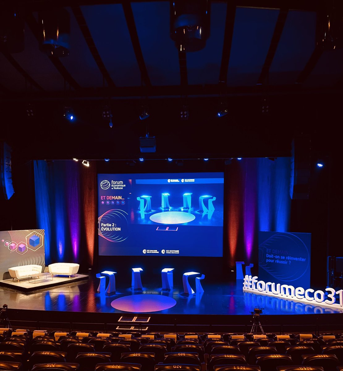 evenementisTlse's tweet photo. Nouvelle édition du Forum Eco de la CCI Toulouse, événement incontournable de la rentrée. Doit-on se réinventer pour réussir ?
Merci à la CCI Toulouse et Marie Fabre pour la confiance et la fidélité.

#event
#evenementis
#toulouse
#ccitoulouse
#forumeco
#demain https://t.co/FFGjkGM3iy