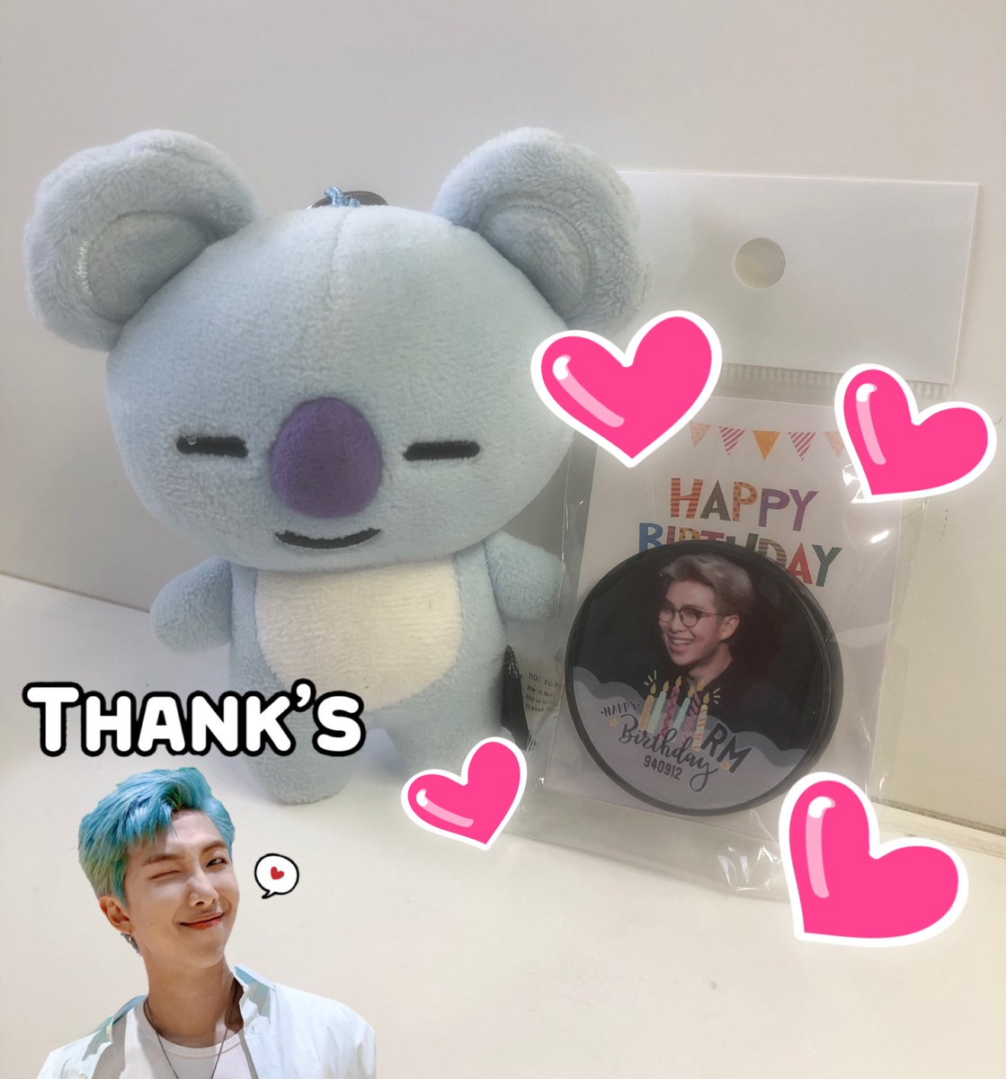 黒花堂さんで開催されたMonster Pinky様のイベントに当選して素敵なグリップトックをいただきました💜笑顔でめちゃかっこいいかわいいなむじゅんさん🥰嬉しいーっ💜
大切にします💜ありがとうございました！！
@ate010101 <a href="/monsterpinky_/">몬스터 핀키 🐨Monster Pinky</a>