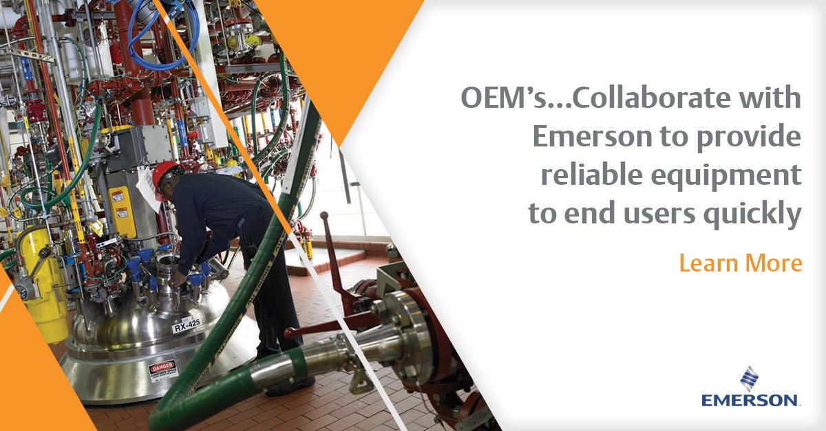EMR_Automation's tweet image. In the Renewable Sector, Emerson technologies can help OEMs position for less environmental impact in solutions. #renewables emr.as/txud50G5nyP
#emersonOEM #emersonautomationsolutions