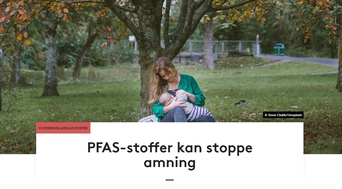 SyddanskUni's tweet photo. Ammestop skyldes ikke kun psyken
Forskere fra SDU har nu vist, at selv relativt små mængder PFAS kan være med til at hæmme kvinders amning: https://t.co/4aPgfM9V6o
#FindEnForsker 👉 @cagtimmermann
#dksund #sundpol #amning #dkmedier https://t.co/mvpVgPese6
