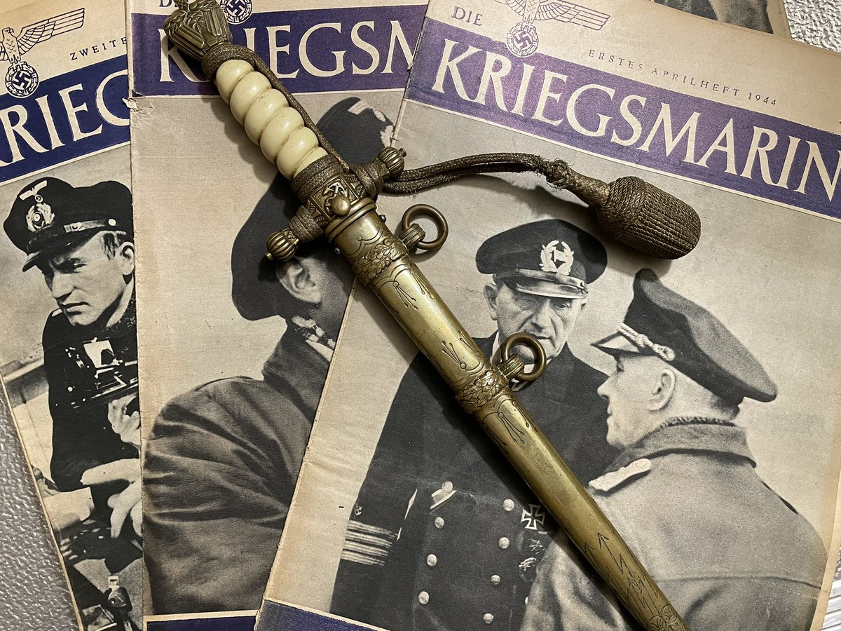 Lots of new items for the next #Thetford #Militaria Fair on 3rd October . Please RT ! Superb #Kriegsmarine dagger and also 1944 official publications. #wwiigerman #thetfordmilitariafair <a href="/Taff_Gillingham/">Taff Gillingham</a> <a href="/GreatWarHuts/">Great War Huts</a> <a href="/ProfPeterDoyle/">Peter Doyle</a> <a href="/HomeFrontMuseum/">Home Front Museum</a> <a href="/WWIIpix/">WWII Pictures</a> <a href="/BruceCrompton/">Bruce Crompton</a>