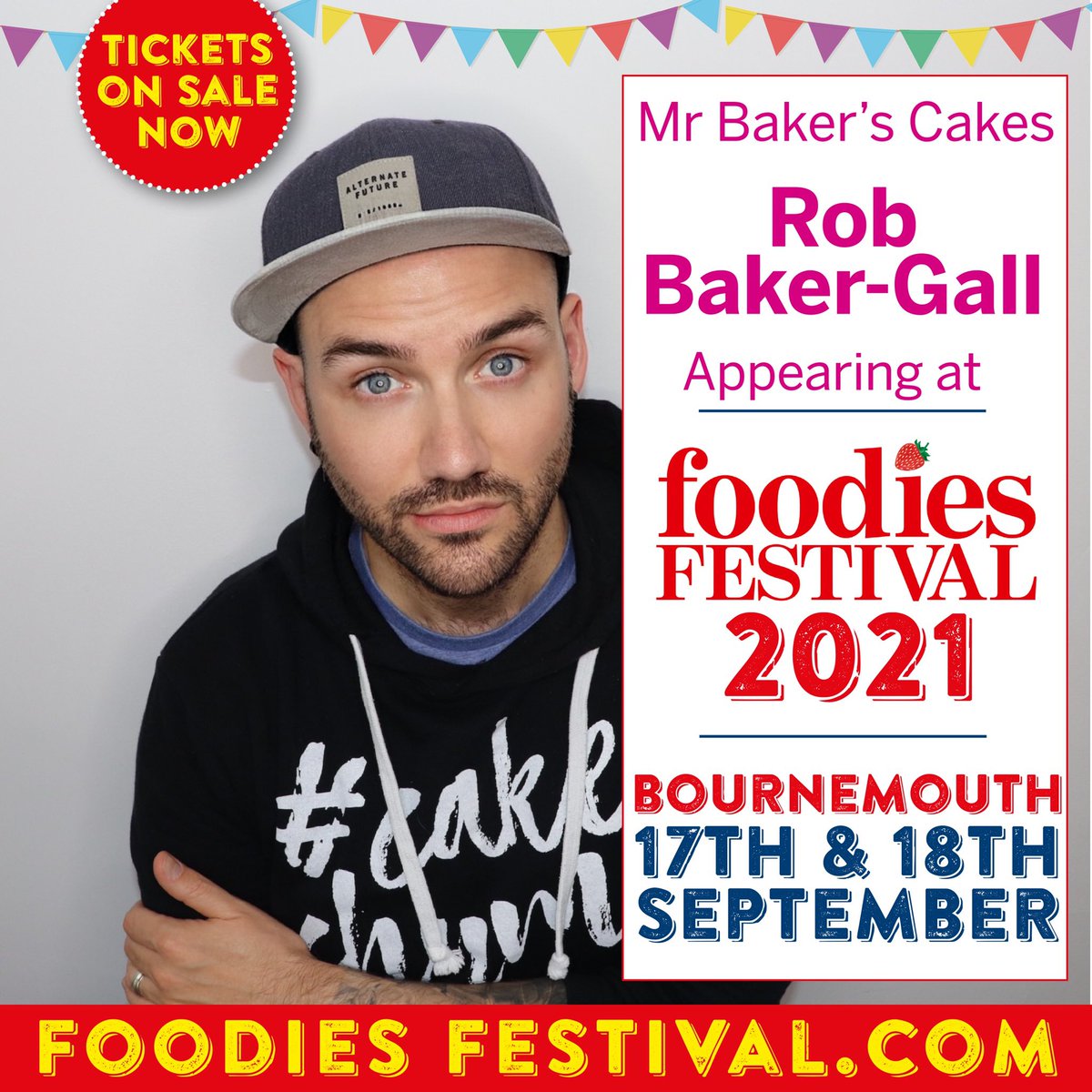 RobBGUK's tweet photo. It’s FOODIES DAY! 🙌🏼
Who’s coming to see us in Bournemouth today?
#foodiesfestival @foodiesfestival #foodiesfestivalbournemouth #bournemouth #daysout #foodiedaysout #bournemouthdaysout #chef #cookingdemo #baker #baking #bakingdemo #pastrychef #dessert #custard #cremeanglaise https://t.co/9W5WiWMQXK