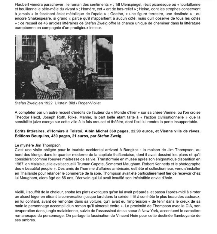vincenthein's tweet photo. La disparition de Jim Thompson, dans Les Échos. #prixfemina #jimthompson #jimthompsonfabrics #jimthompsonhouse #jimthompsonfarm #jimthompsonsilk #thailande @arlea @LesEchos https://t.co/EvPCs3HXjz