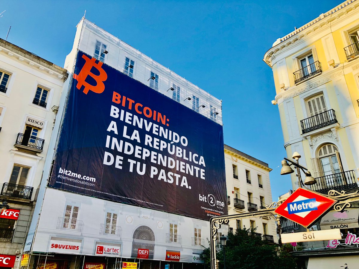 javierbitcoin's tweet photo. Buenos días, recién salido del horno. Pan calentito.
#bitcoin https://t.co/cvWVSEnIAW