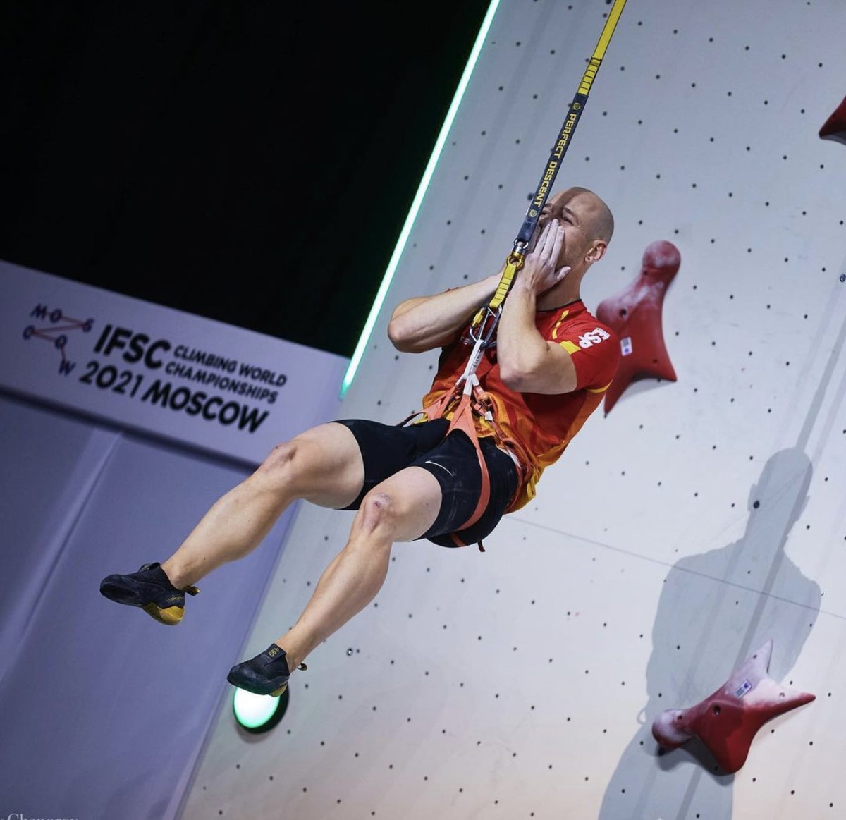 Erik Noya SUBCAMPEON del Mundo de escalada en Moscú… #Guepardo #escalada