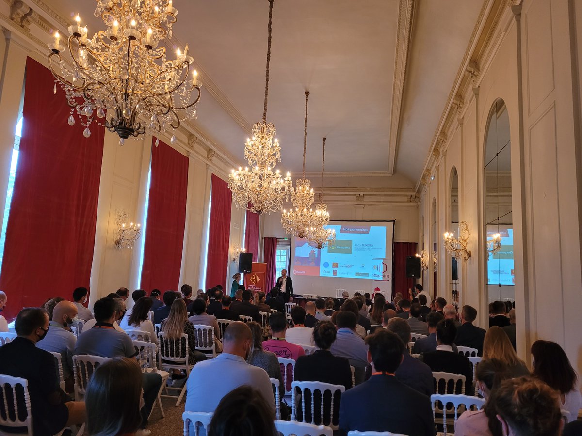 Le Cap Numérique dédié à la #Santé organisé par <a href="/Digital113_/">Digital 113</a> commence ! Une journée intéressante en perspective sur l'usage du #numérique dans la filière santé. Nous présenterons un cas client : comment améliorer et optimiser l’accueil des patients en établissement de santé ?