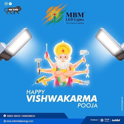 mbmledlights's tweet photo. May Lord Vishwakarma always be with you! Happy Vishwakarma Jayanti!
.
Mob: +91- 8889266632/ 76
visit: https://t.co/dCfjs2oLu0
.
#MBMLED  #vishwakarmajayanti #HinduGod #HappyVishwakarmaJayanti #VishwakarmaPuja #विश्वकर्माजयंती #vishwakarma #विश्वकर्मापूजा  #makeinindia #led https://t.co/RU6ZfEnE28