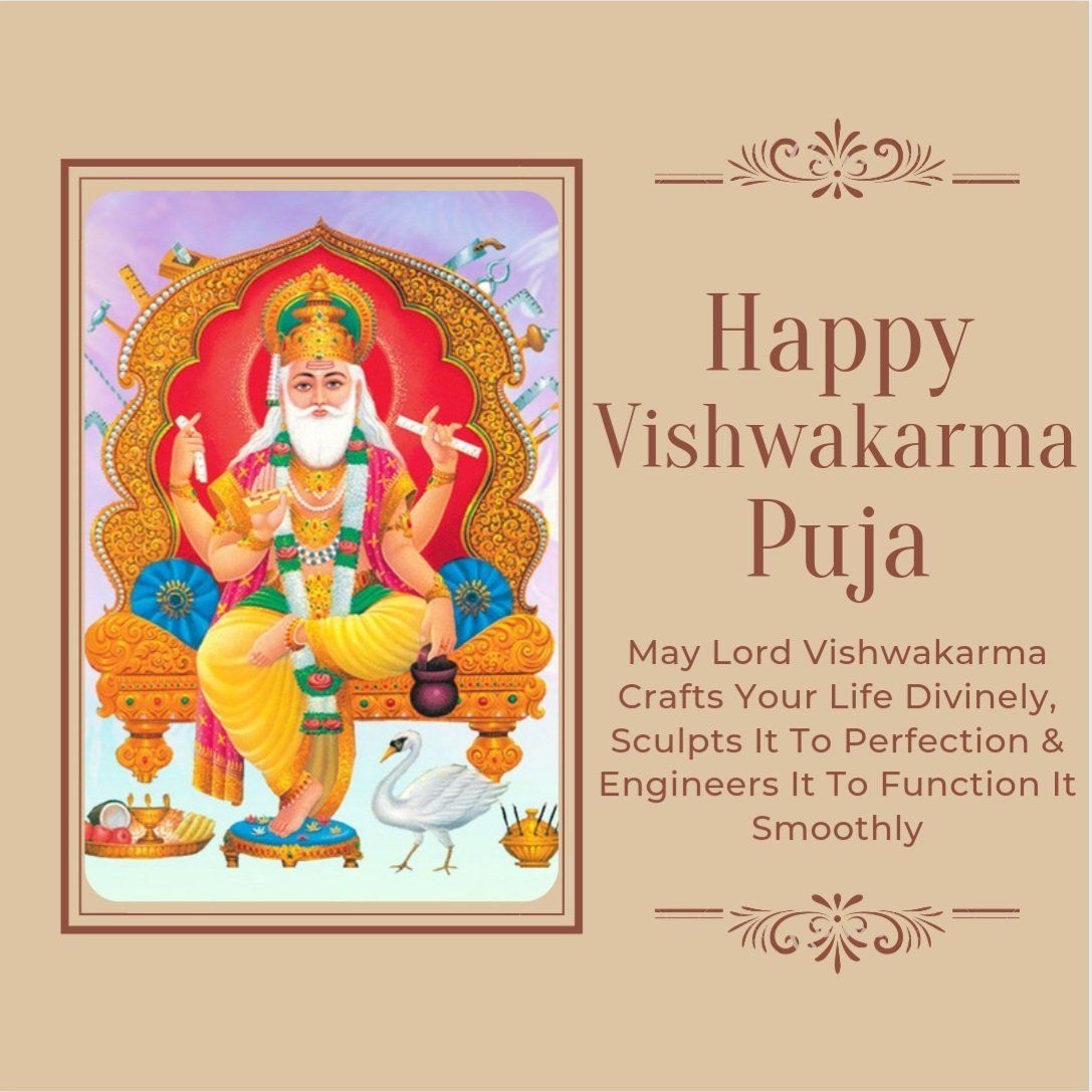 StarFrosterr's tweet photo. Wishing You &amp; Your family a Very Happy Vishwakarma Puja🙏💫

Follow @StarFrosterr
Follow @StarFrosterr
Follow @StarFrosterr
#VishwakarmaPuja #VishwakarmaPuja2021 #Vishwakarma #vishkarma #blessings #goodwishes #starfrosterr #instagood #instadaily #instagram https://t.co/ObKcwX3rA0