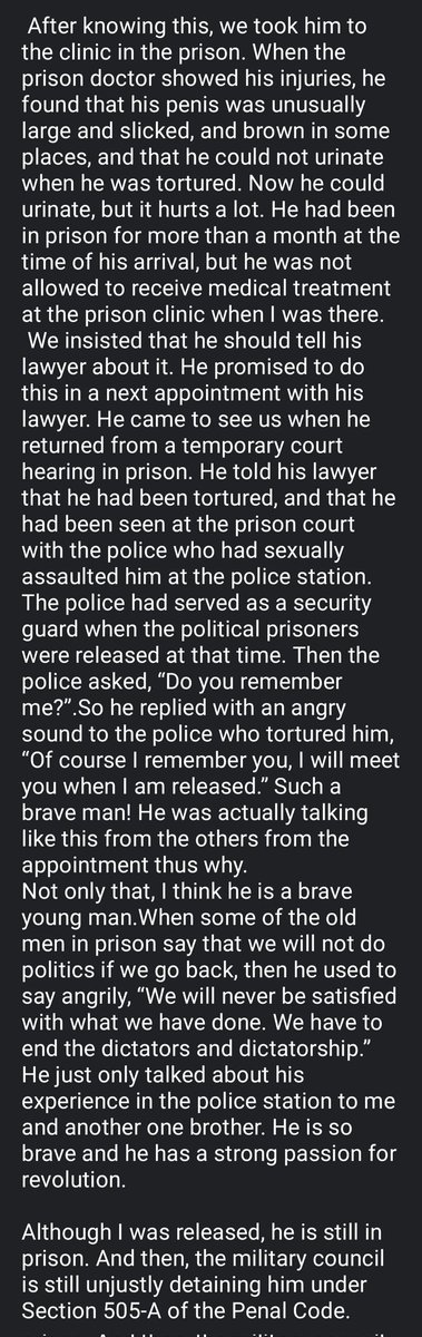 SONEKim0805's tweet photo. #Youngboy #Sexualharaessment #PoliticalPrisoners #whathappeninginmyanmar https://t.co/810n7K8dLz